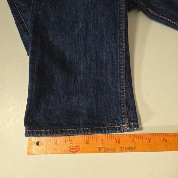 Gustin Jeans Mens 33 (Fits 29x27) Blue Straight Raw Selvedge Denim Minimalist - Picture 15 of 16